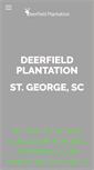 Mobile Screenshot of deerfieldplantationsc.com